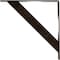 Ekena Millwork Traditional Steel Bracket, Antiqued Bronze 2"W x 18"D x 18"H BKTM02X18X18TRABZ - alternate 2